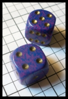 Dice : Dice - 6D Pipped - Blue Chessex Speckled Lathyrus - Ebay Jan 2010